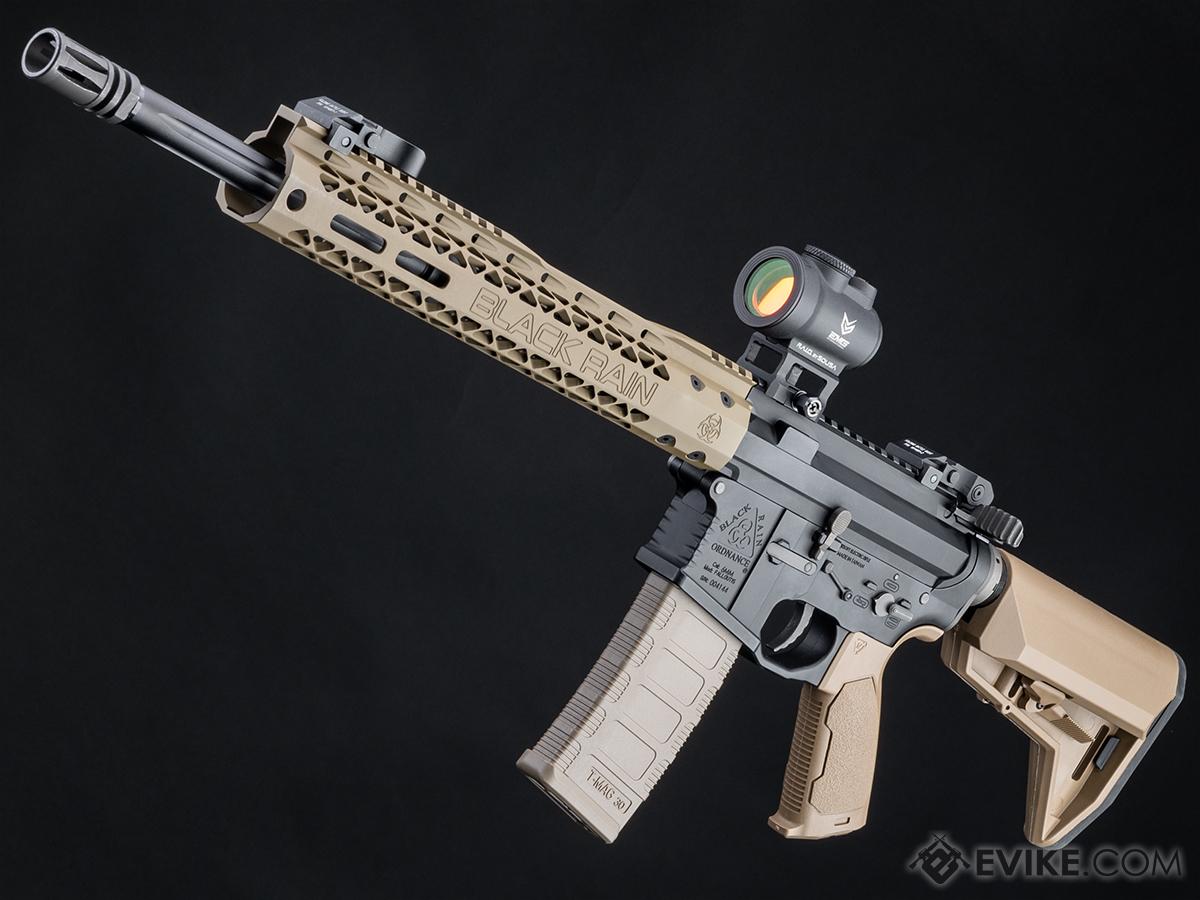 EMG Black Rain Ordnance BRO SPEC15 Licensed AR-15 Airsoft AEG Rifle w/ M-LOK Handguard (Color: Dark Earth / Carbine)